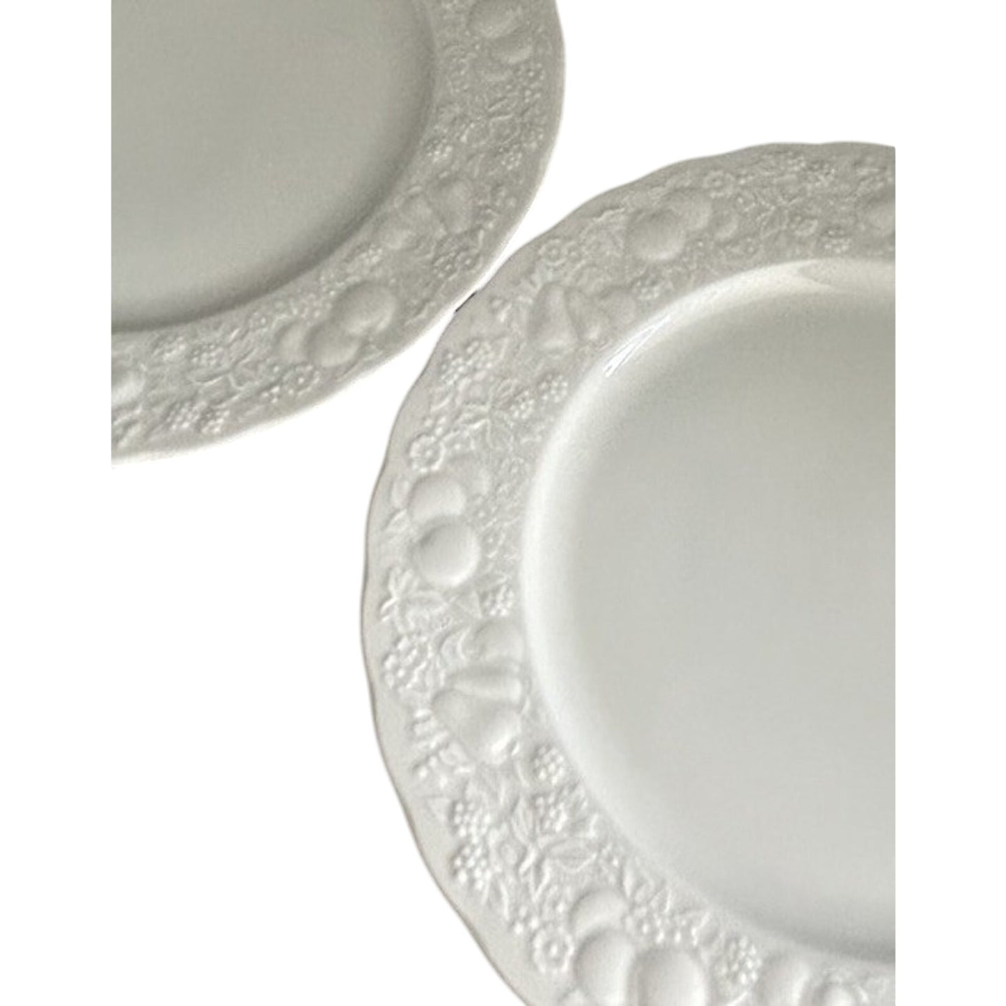 (3) Harmony House "Bounty"10” Dinner Plates Fine China 3516 Japan Vintage Fruit