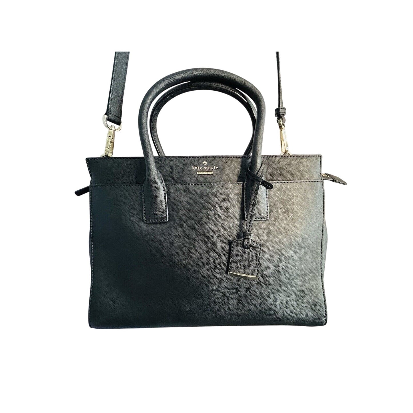 Kate Spade Cameron Street Candace Black Purse Bag Crossbody Satchel Top Handle