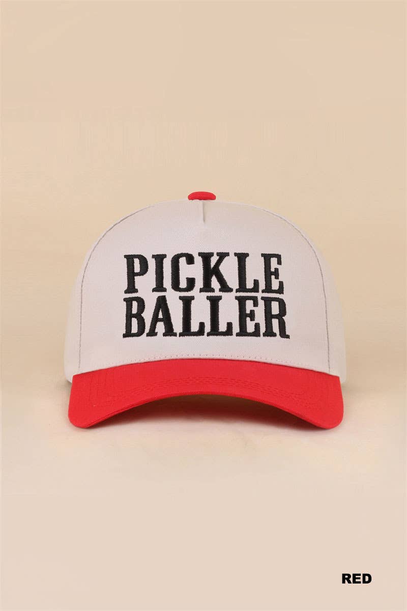 Pickle Baller Two Tone Snapback Hat: FLORAL / 1(ONE SIZE)