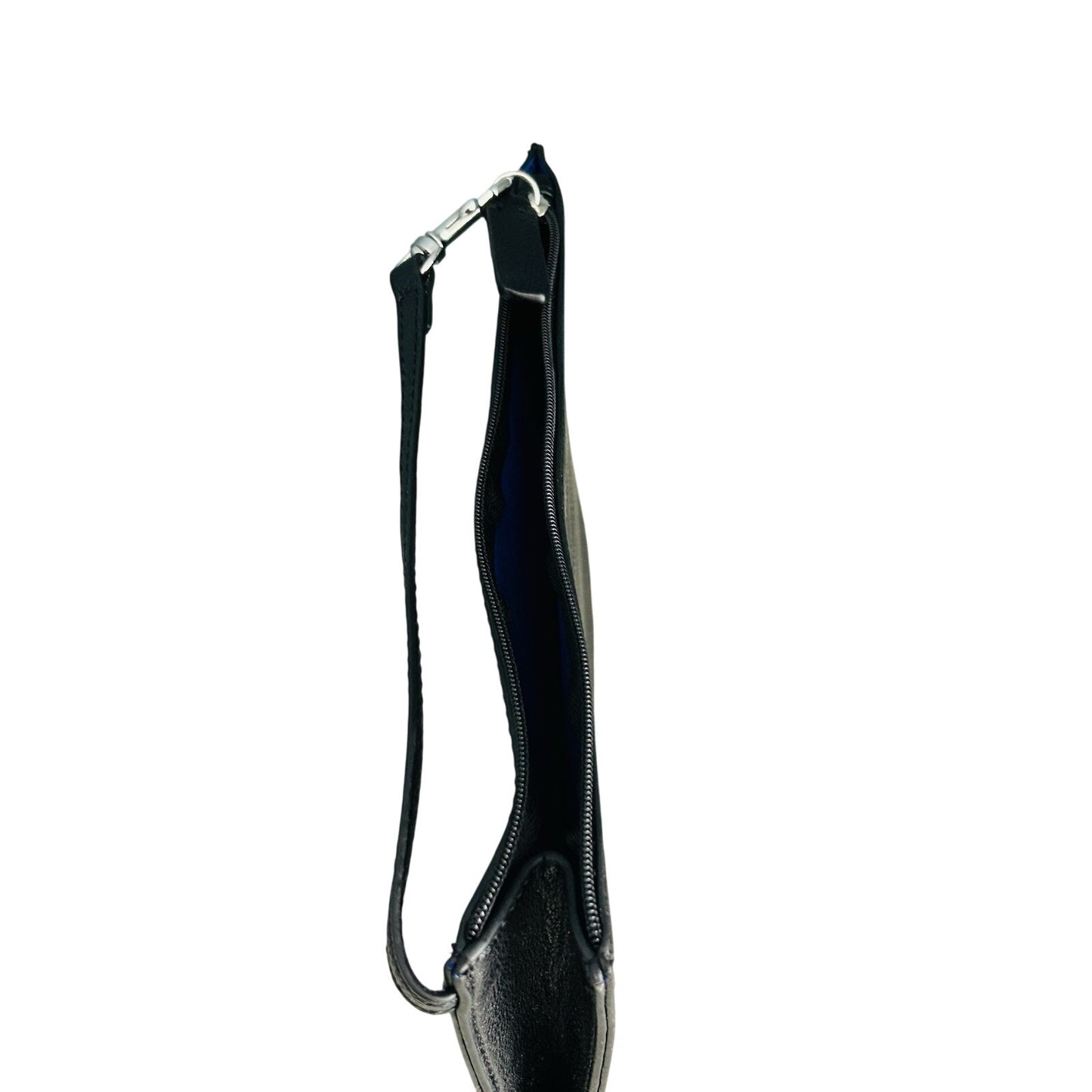 Calvin Klein Solid Black Wristlet Clutch Wedding Prom Vacation Purse Make-up Bag