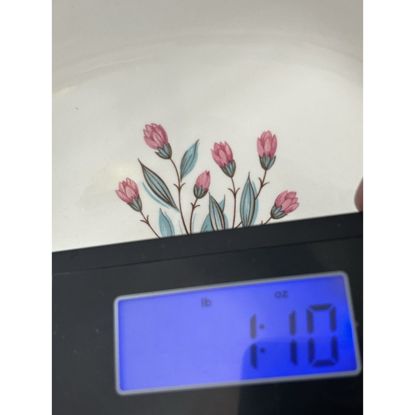 Wedgewood England PINK HOPE Circa 1960 Oval Serving Platter GC Vintage