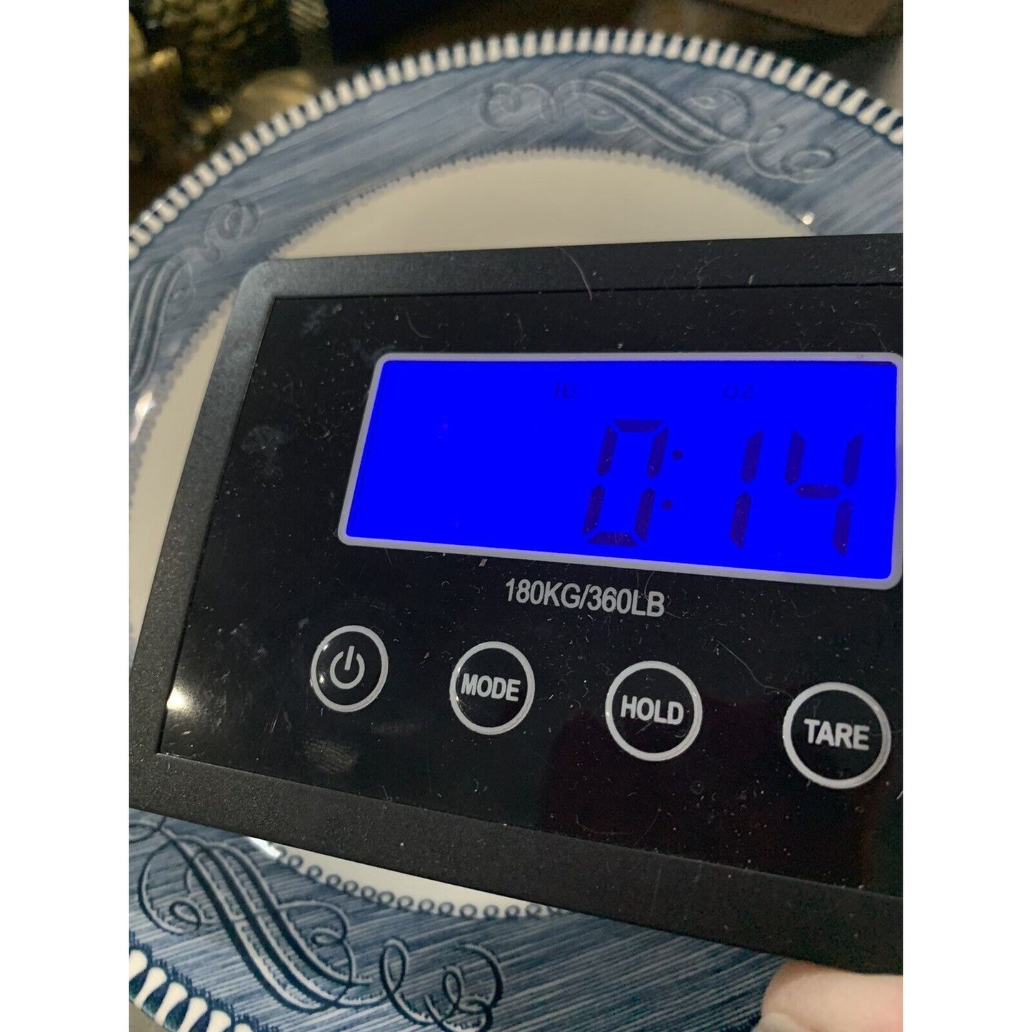 4 Royal Currier & Ives “Early Winter” Royal 8 1/2” Soup Bowl Blue White Vintage