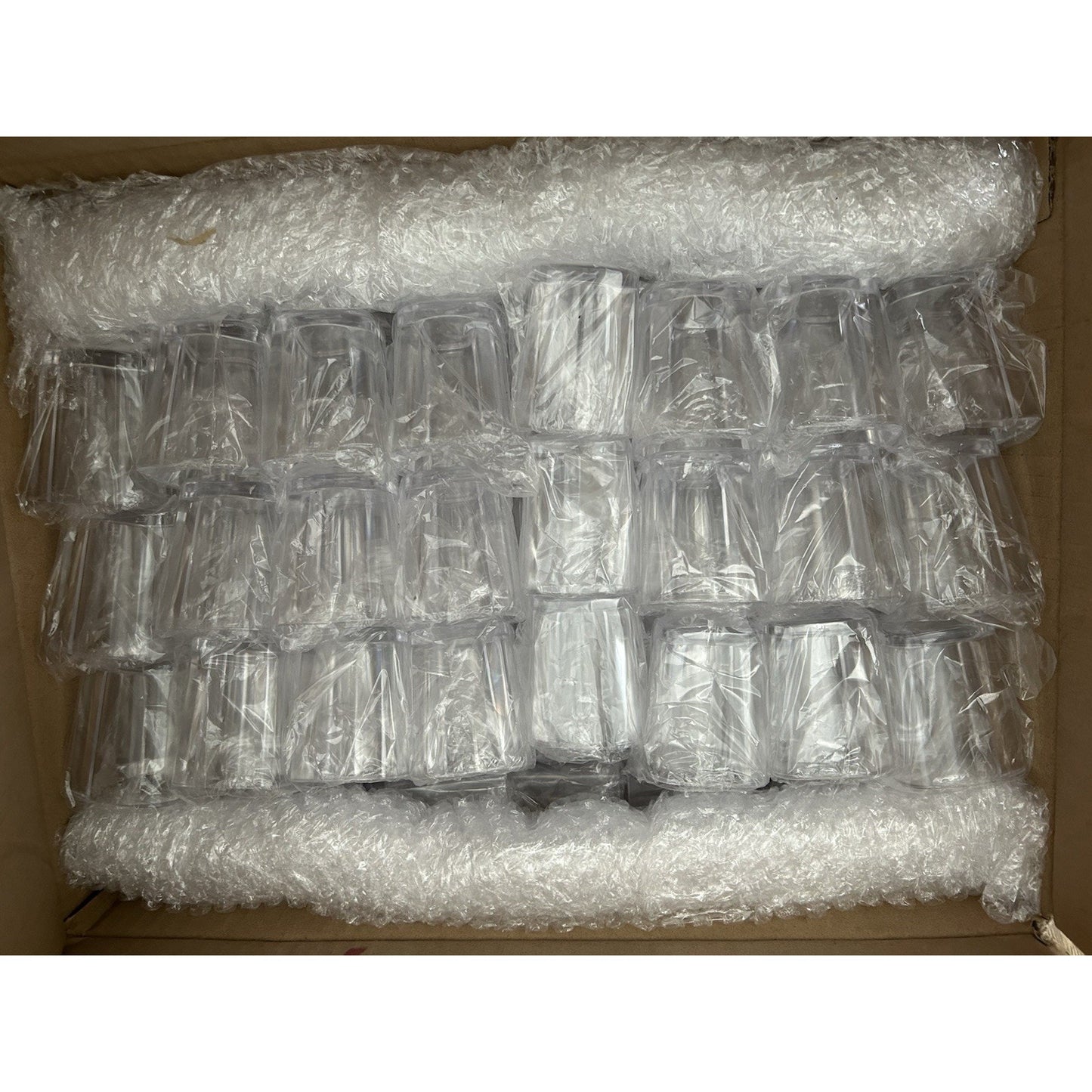100 Piece Acrylic Shot Glasses 2 oz Clear Bulk Reusable Wedding Party Plastic