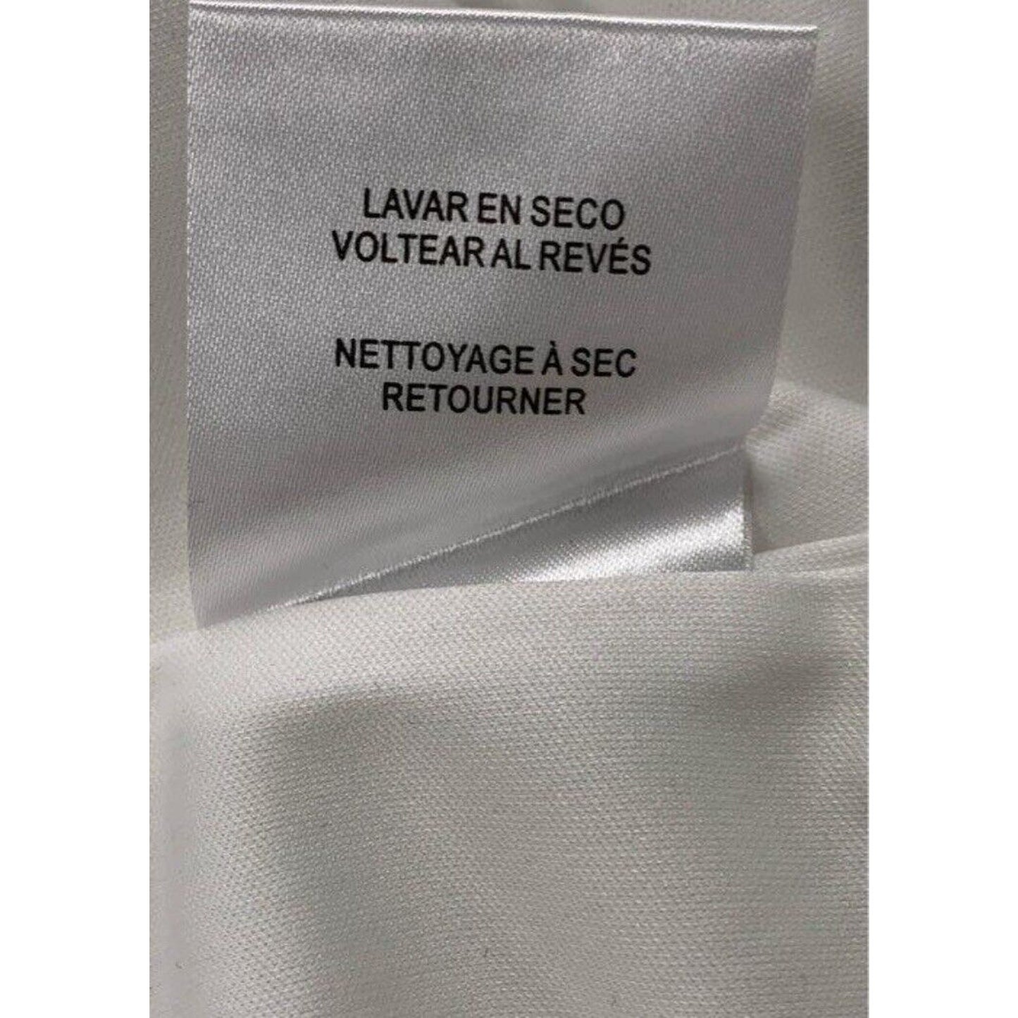 NWT Maggy London Dress Women's Size 4P Black & White Mystic Crepe Button