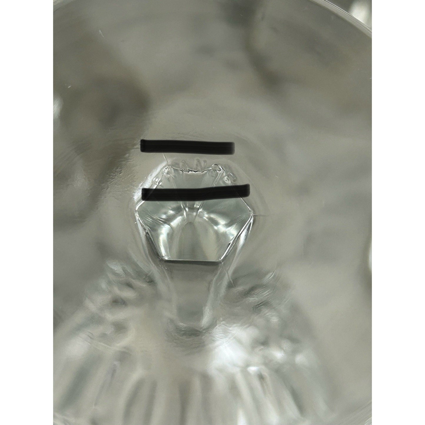 (6) Cristal D'Arques Diamant Claret 5 3/4” Wine Glasses France Vintage Clear