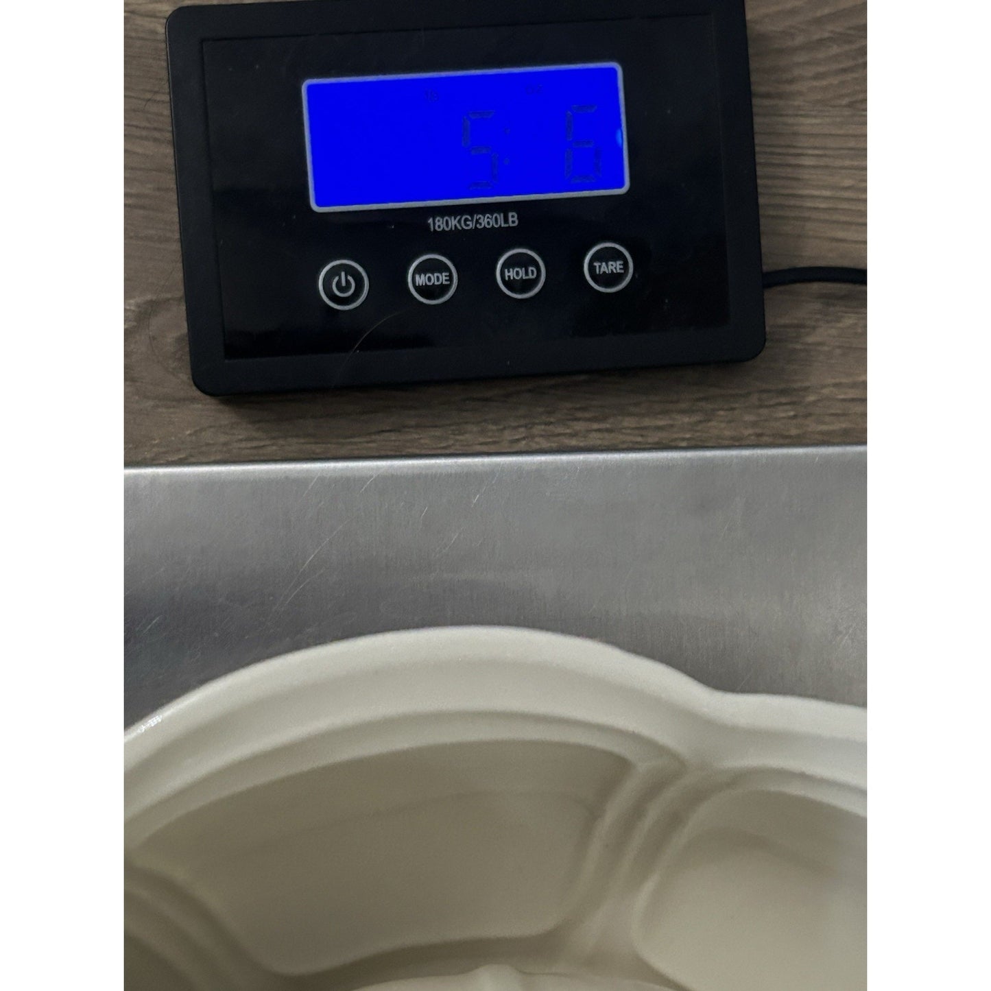 McCoy White Ironstone Pitcher Bowl # 7529 Ribbed & Flower Design Vintage USA