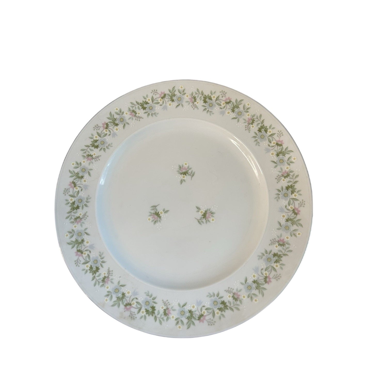 4 Johann Haviland “Forever Spring” 10” Dinner Plates Porcelain Germany EUC