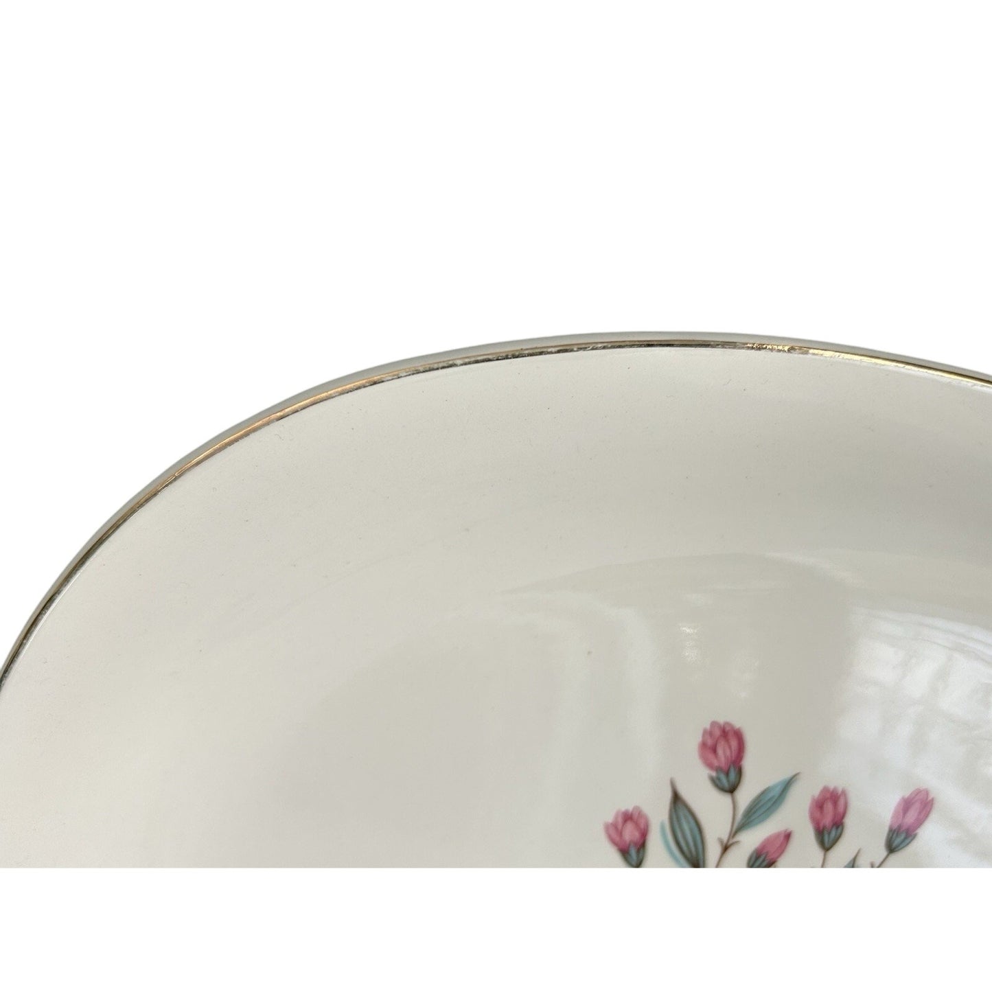 Wedgewood England PINK HOPE Circa 1960 Oval Serving Platter GC Vintage