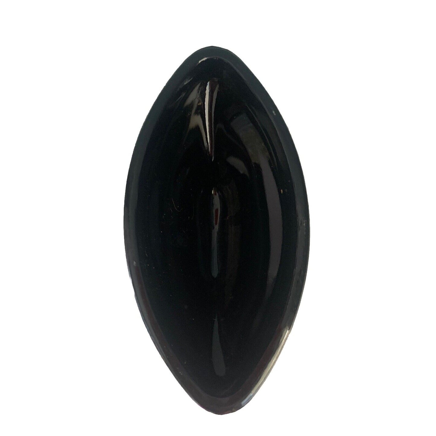 L.E. Smith Vintage Pleasant Black Glass Candlestick Holder Halloween Renaissance