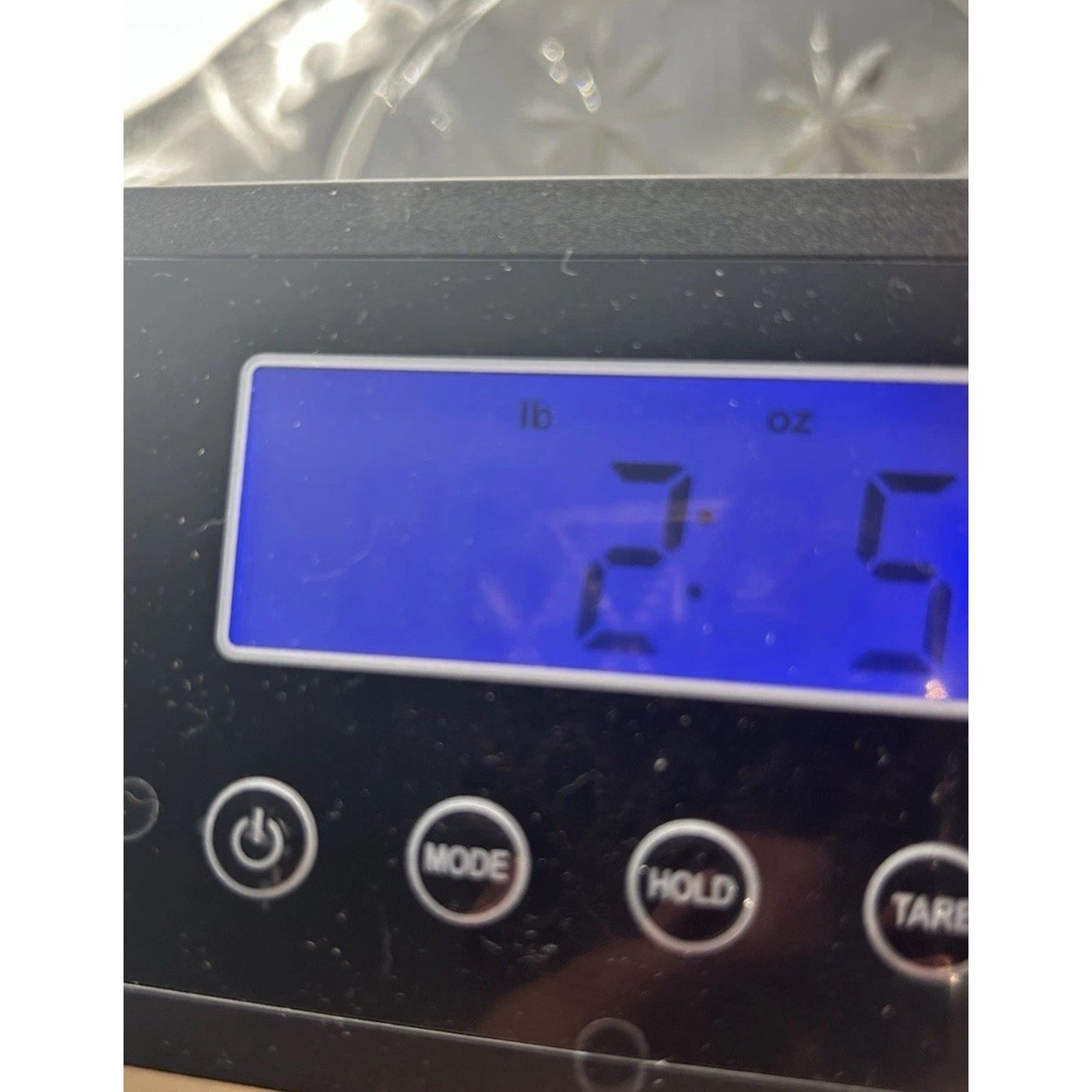 Crystal Starburst Vintage Anchor Hocking Star of David Vase 8.5” Cut Glass Hexagonal