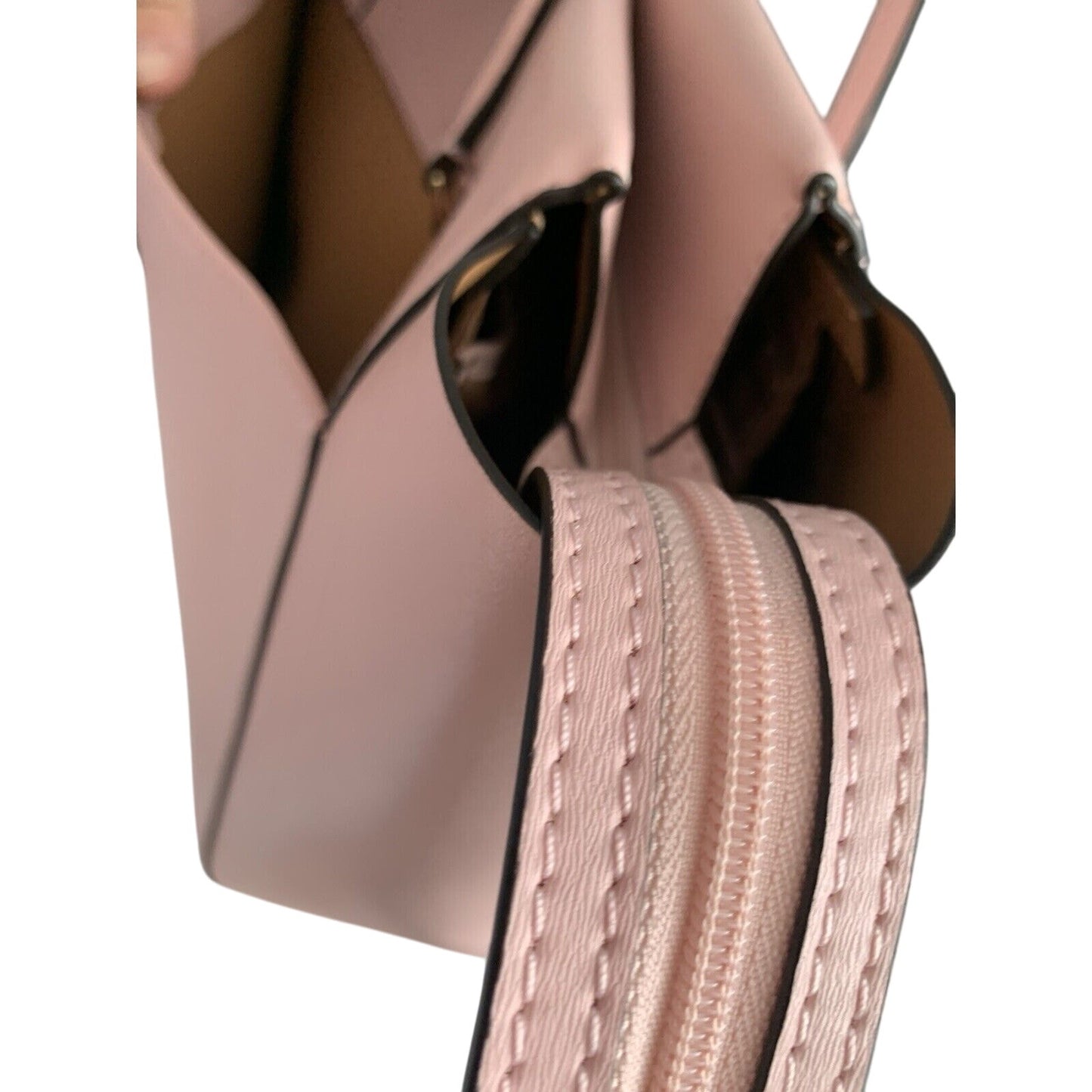 Tory Burch Blush Pink Parker Large Tote Bag Shoulder Purse Handbag New Condition