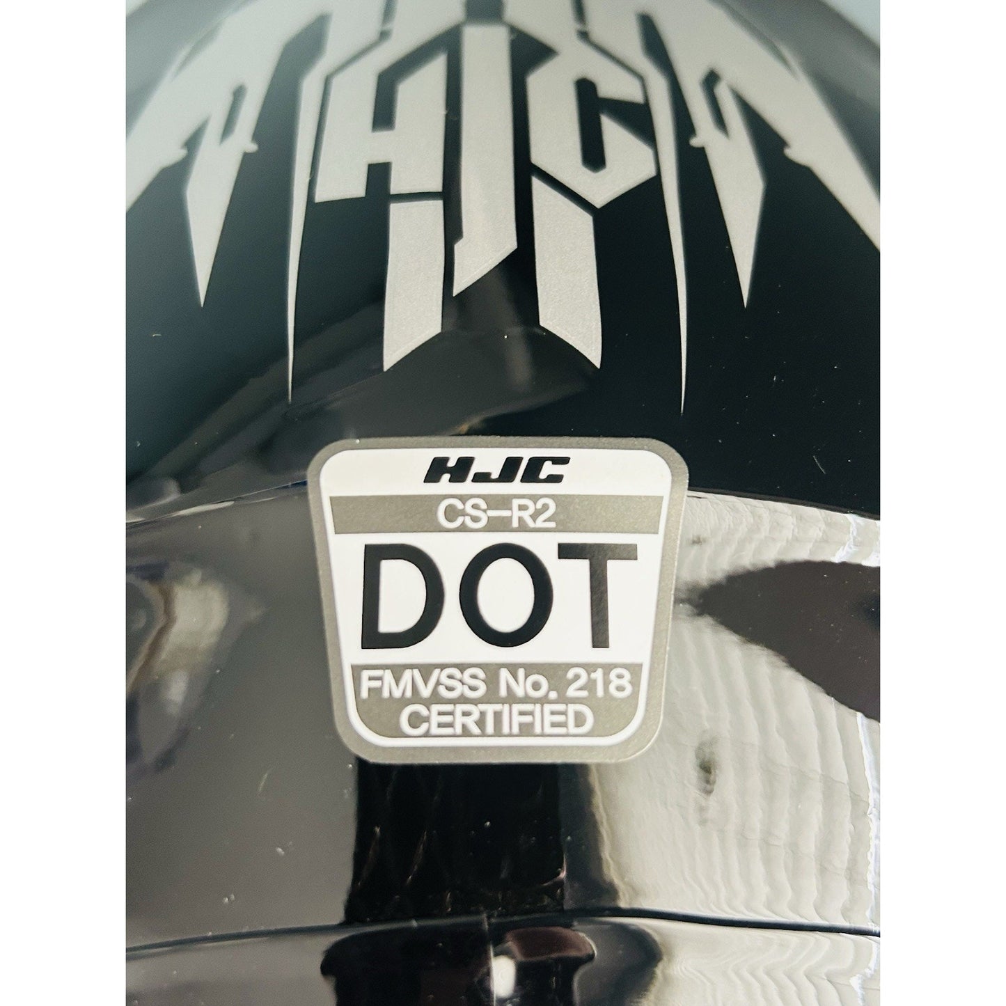 HJC CS-R2 Adult Small Full-Face Motorcycle Snowmobile Helmet Black HJ-09D New