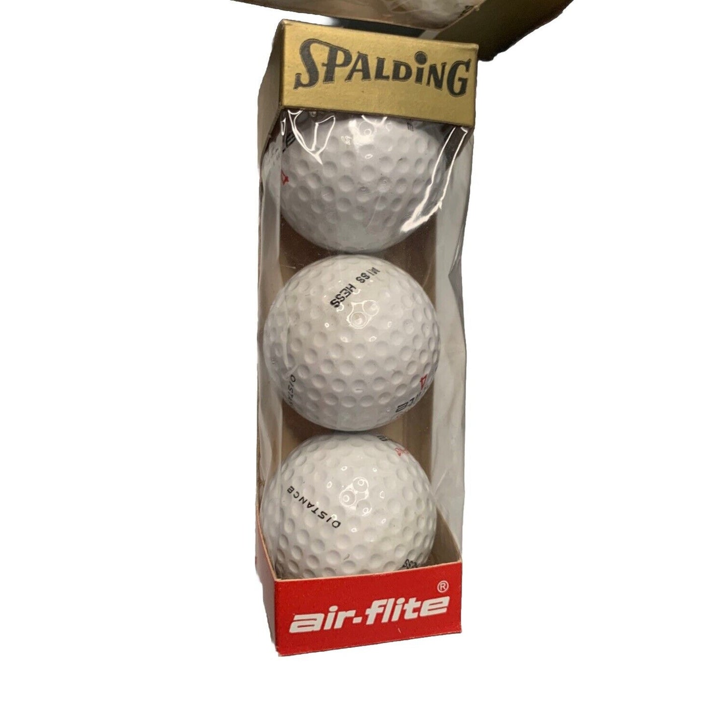 Vintage Spalding William Innes Golf Balls Unused 1968 New Old Stock Titleist