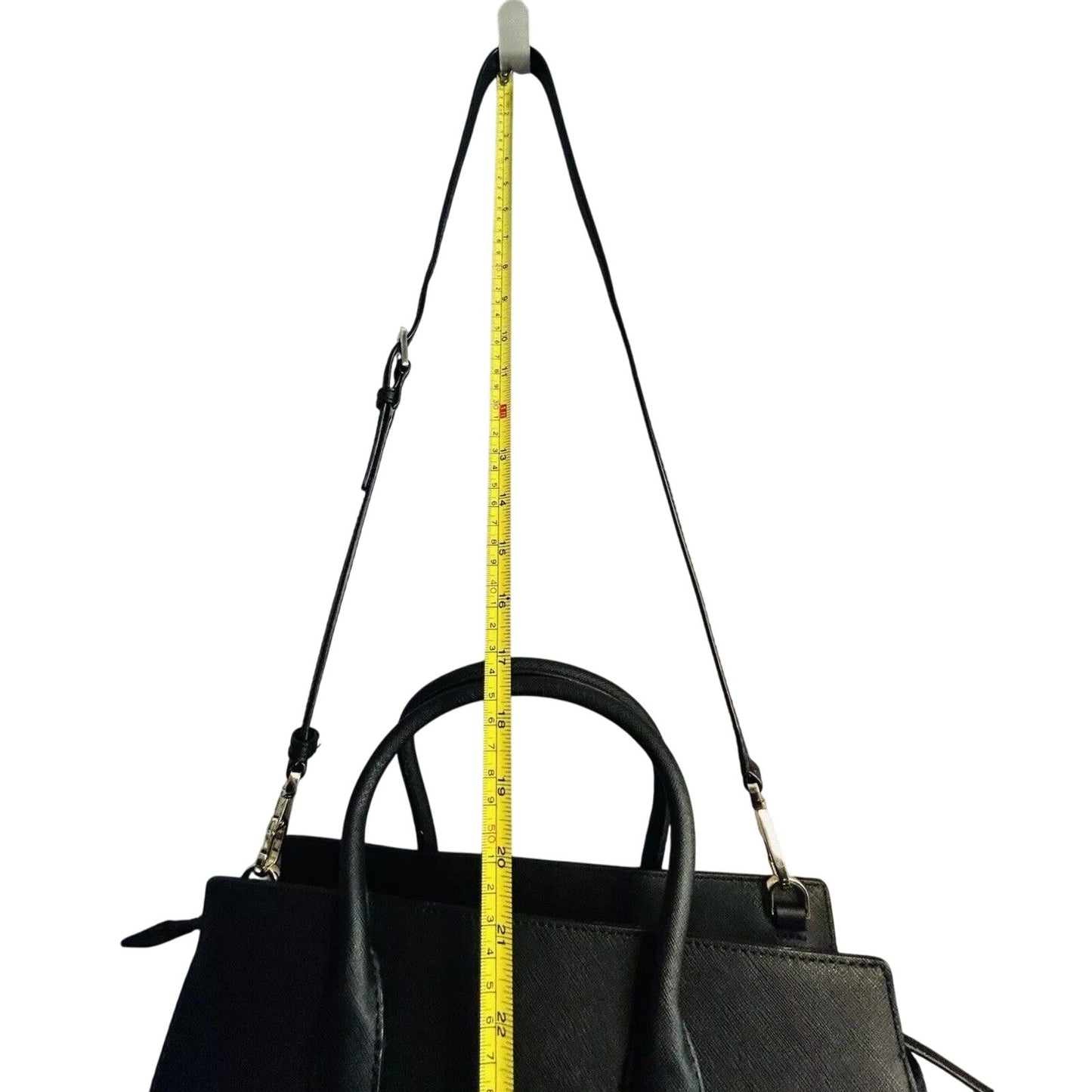 Kate Spade Cameron Street Candace Black Purse Bag Crossbody Satchel Top Handle