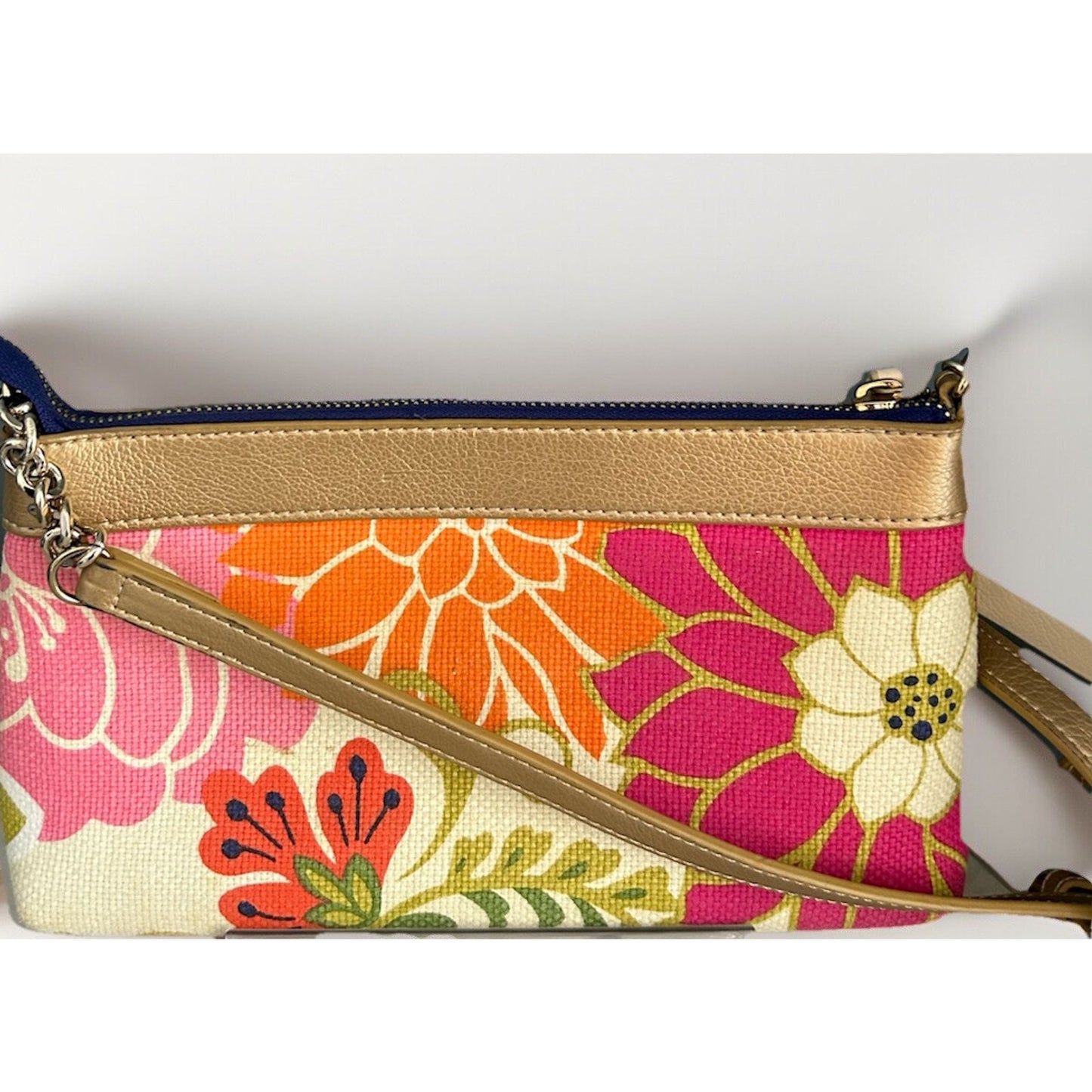 Spartina 449 Carson Cottage East West Hipster Purse Vacation Flowers Small Bag