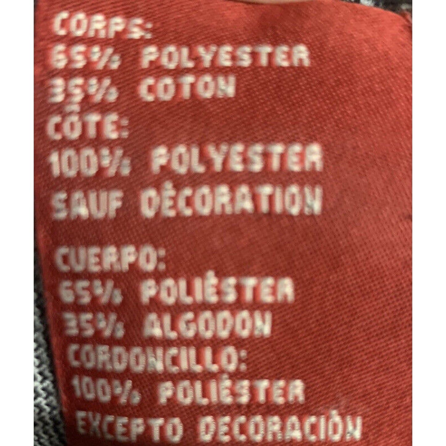 Tommy Hilfiger Vintage Red Label Denim XL Men’s Jacket Black Pin Stripe Full Zip Rock