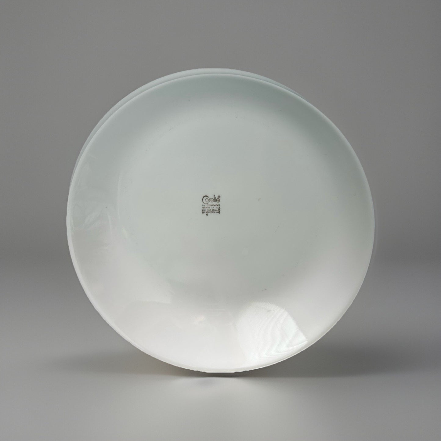 (16) Corelle Winter Frost Dinner Plates All White 10 1/4" Corning Plate