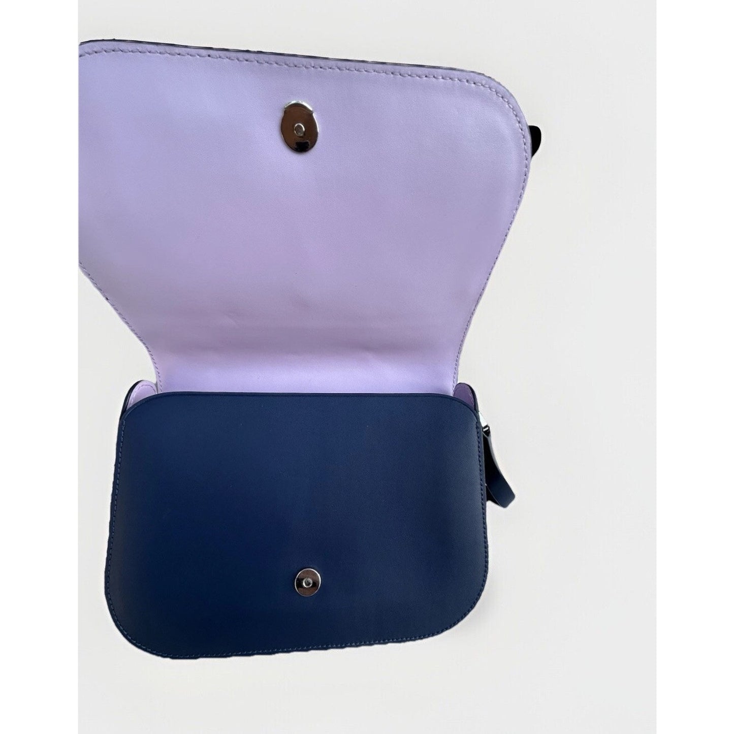 Kate Spade Owl Zibbi Nightcap Handbag Blue Black Crossbody Purse Novelty Hoot