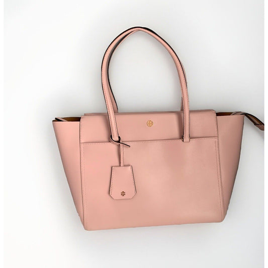 Tory Burch Blush Pink Parker Large Tote Bag Shoulder Purse Handbag New Condition