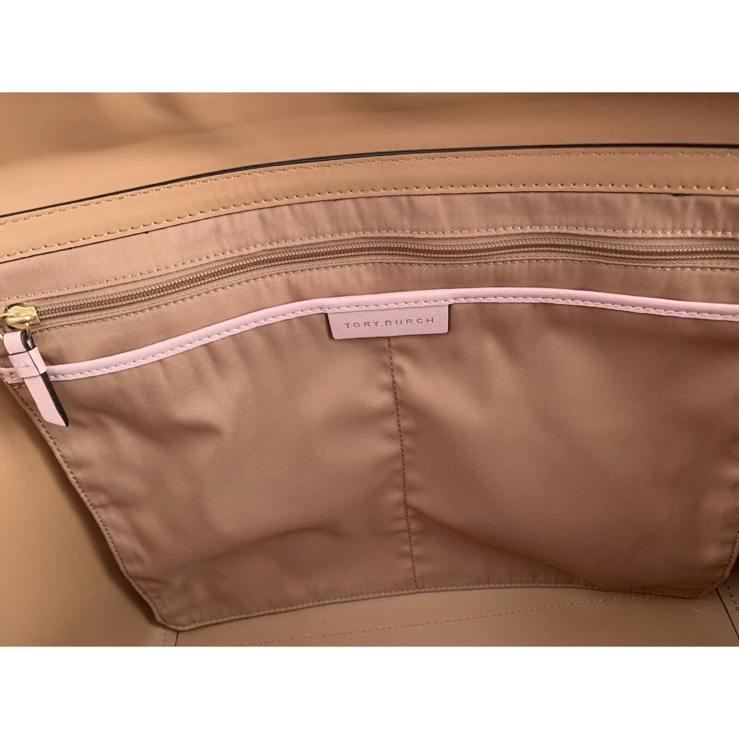 Tory Burch Blush Pink Parker Large Tote Bag Shoulder Purse Handbag New Condition