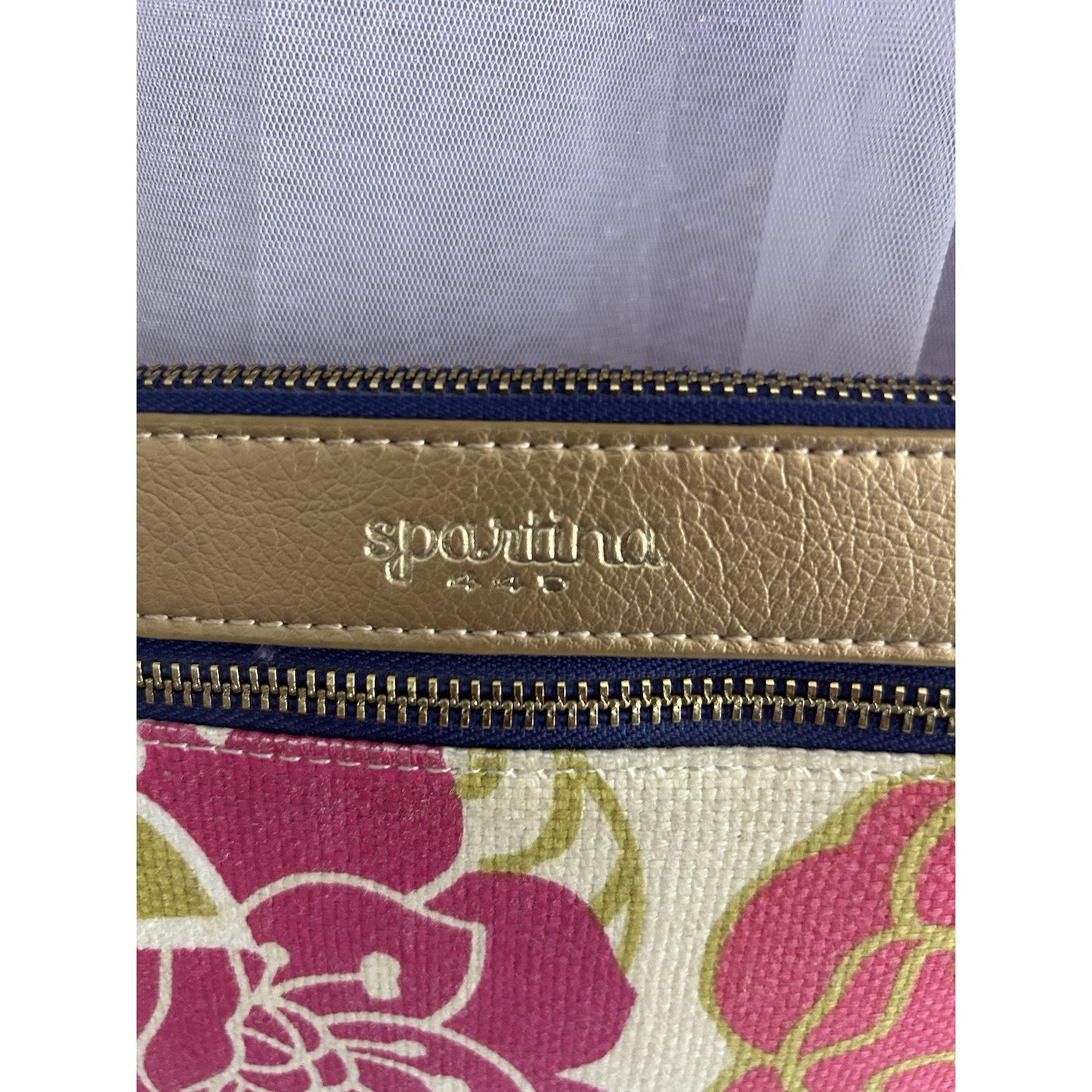 Spartina 449 Carson Cottage East West Hipster Purse Vacation Flowers Small Bag