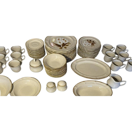 68 Set The Classics Hearthside Stoneware Dinner Dishes Castlewood Japan Vintage