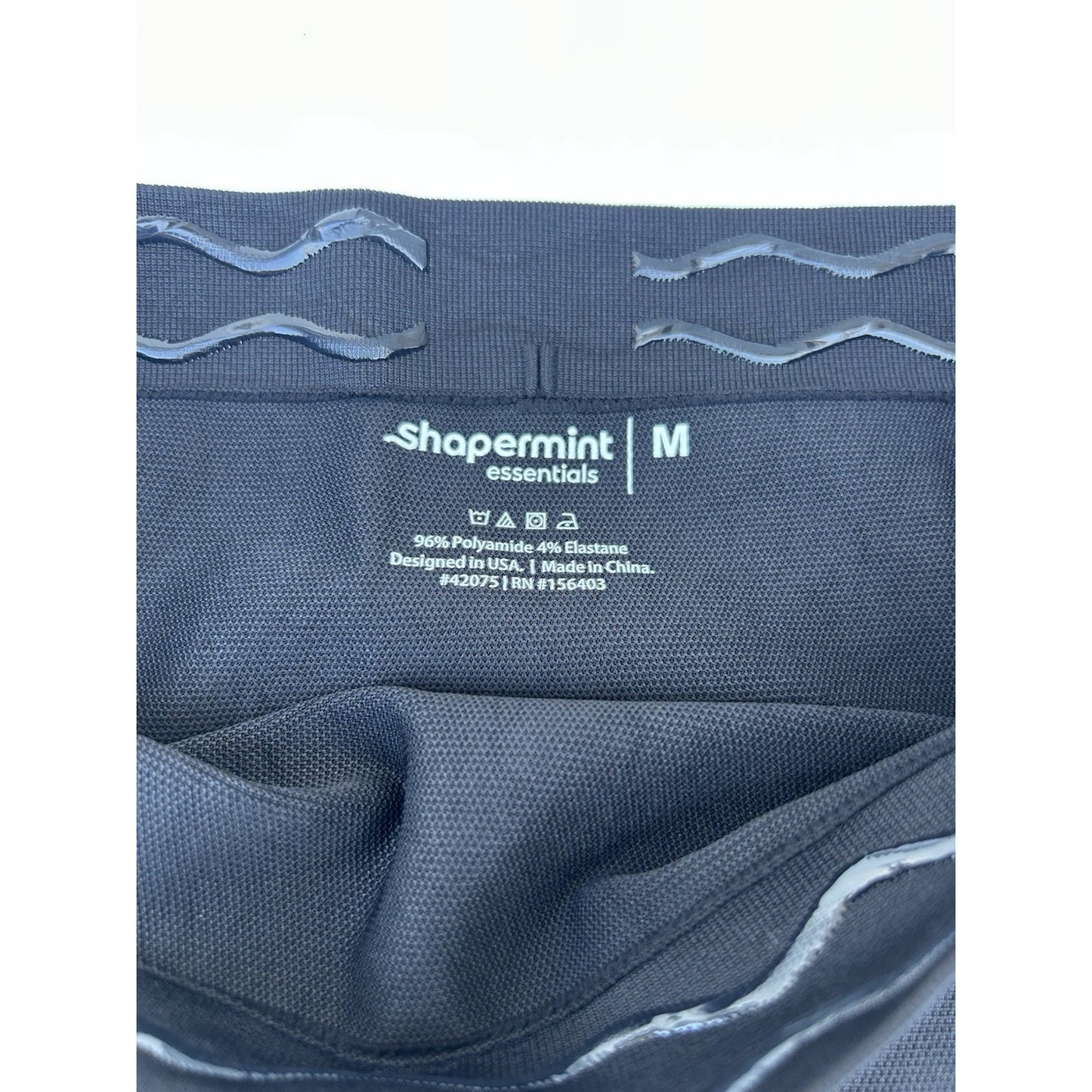 New Shapermint Essentials Leggings Women's Size M Black High Waisted Shaping