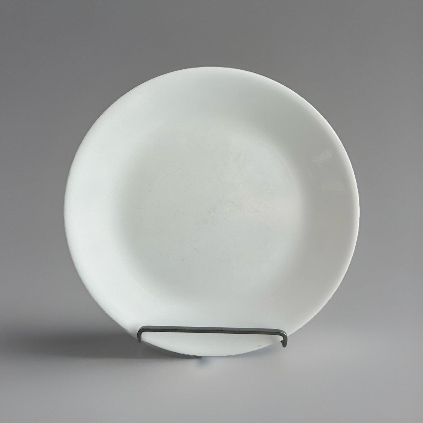 (4) Corelle Winter Frost 10 1/4" Dinner All White Plates Corning