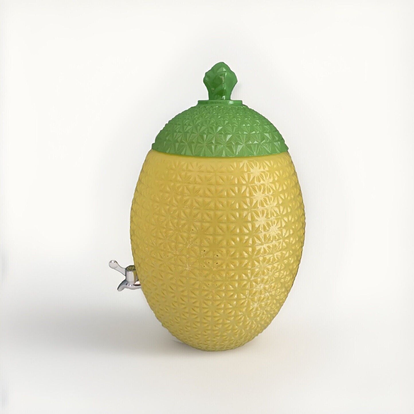 Two’s Company Pineapple Glass Beverage Dispenser
