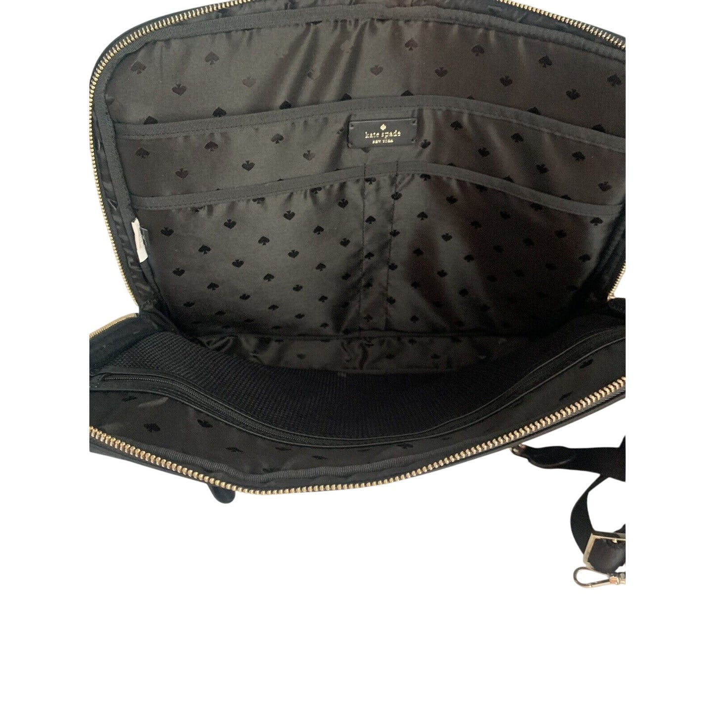 NWOT Kate Spade 15" Laptop Bag Chelsea Messenger Sleeve Black New