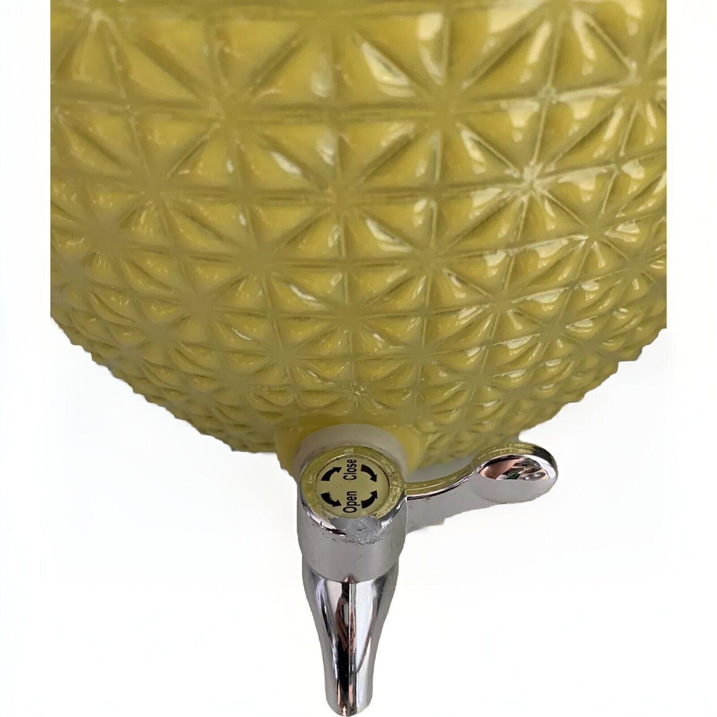 Two’s Company Pineapple Glass Beverage Dispenser