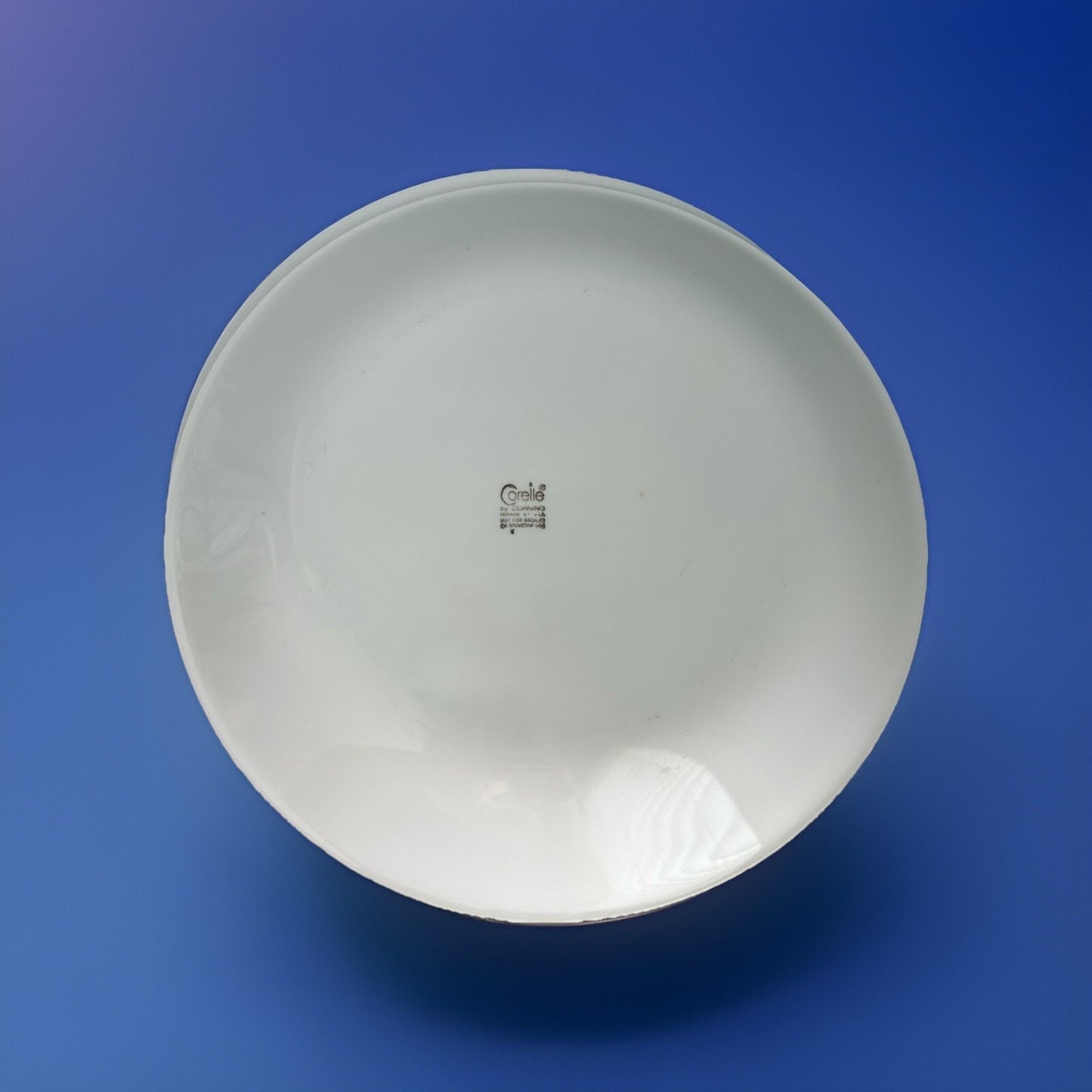 (1) Corelle Winter Frost Dinner Plate All White 10 1/4" Corning 24 Available