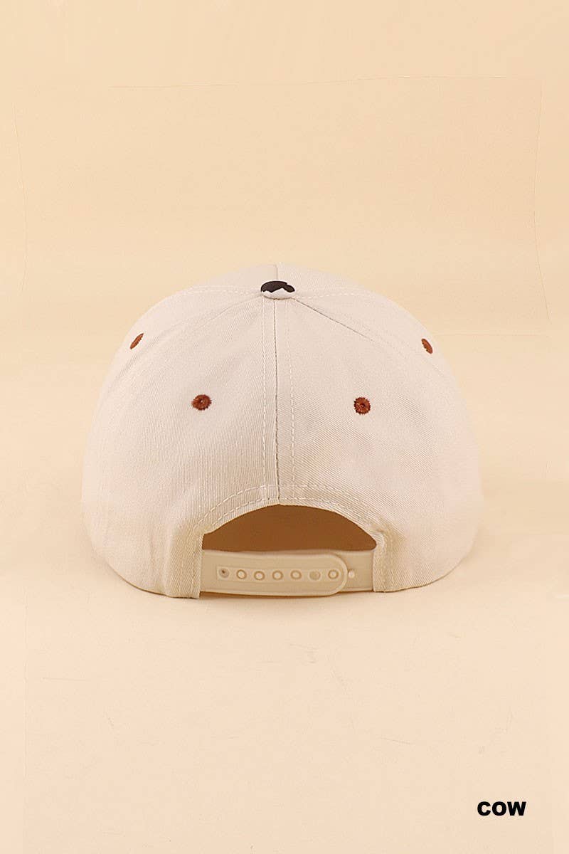 I'm The Friend In Low Places Two Tone Snapback Hat: LEOPARD / 1(ONE SIZE)