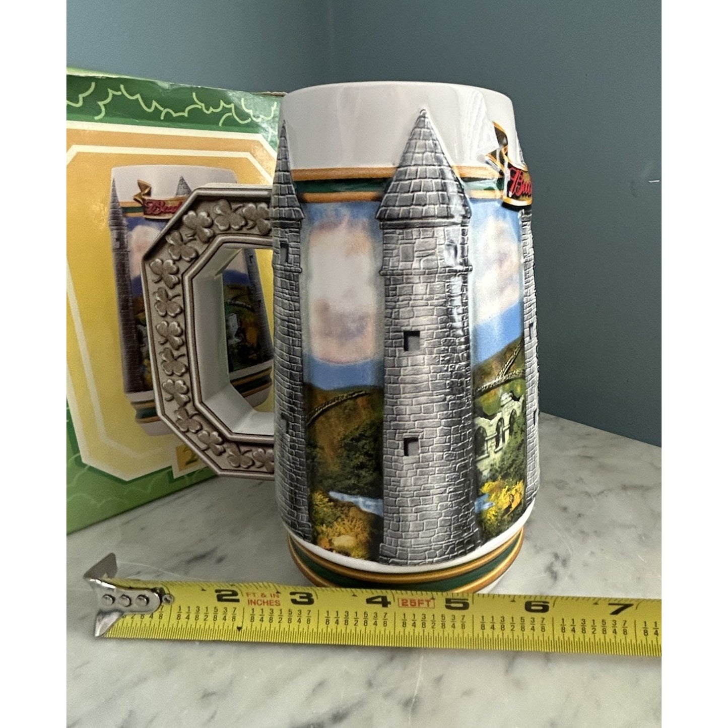 Budweiser 2003 St. Patrick's Day Tradition & Heritage Beer Stein Ireland Irish