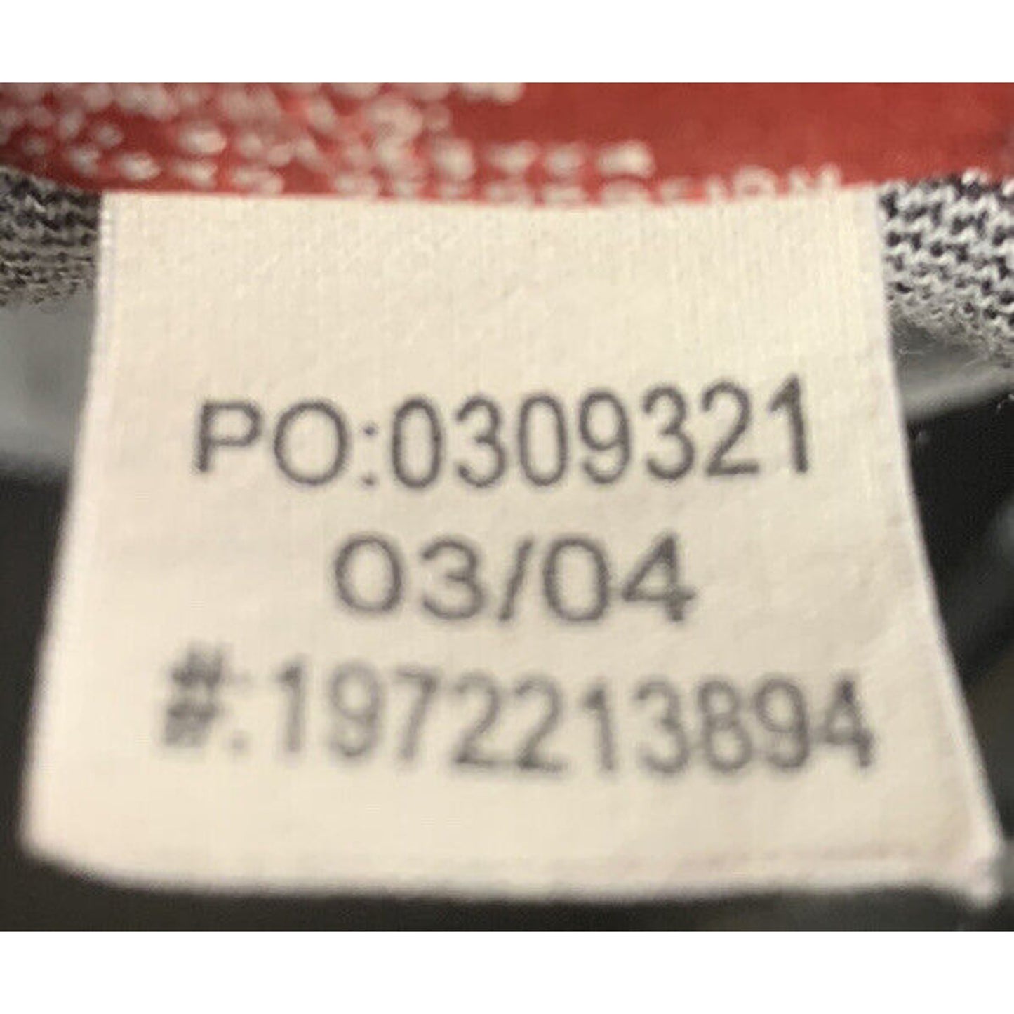 Tommy Hilfiger Vintage Red Label Denim XL Men’s Jacket Black Pin Stripe Full Zip Rock