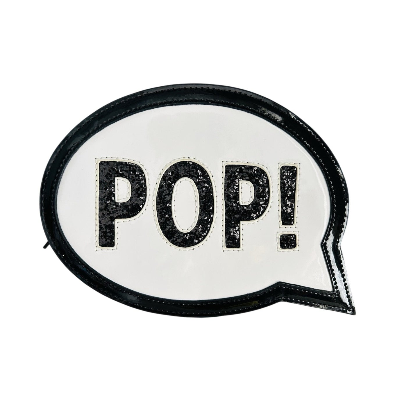 Kate Spade POP! Patent Leather Crossbody Pop Art Balloon Bubble Novelty Bag New