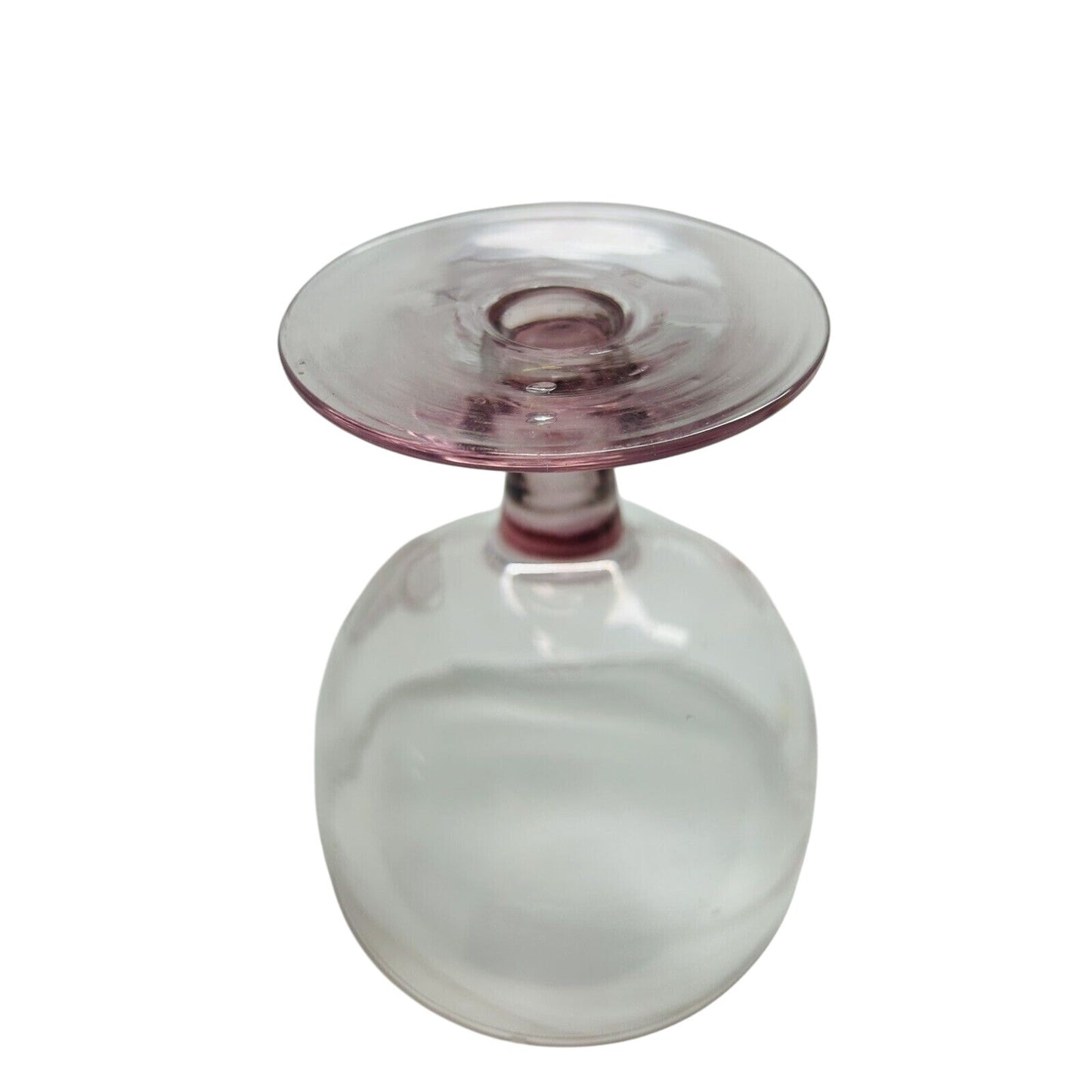 6 Vintage Blush Pink Depression Glass Champagne Sundae Sherbet Coupe Made Mexico