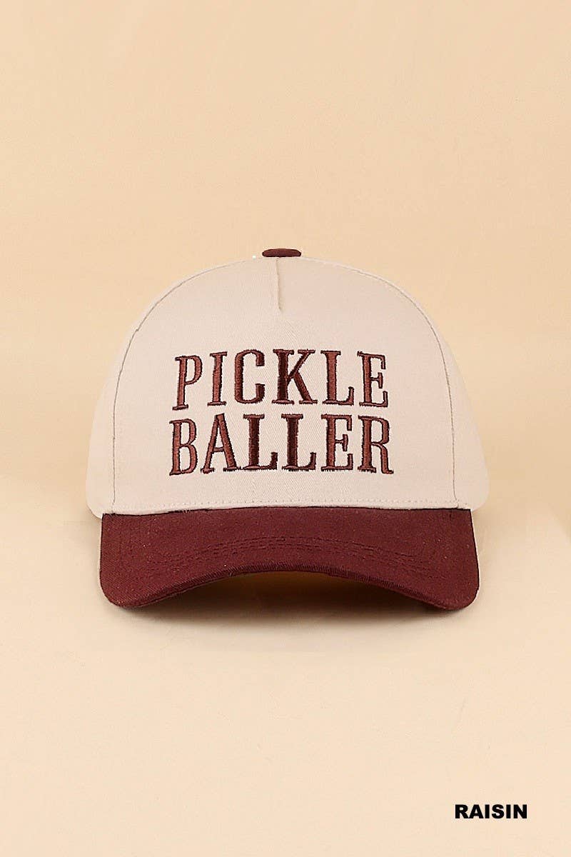 Pickle Baller Two Tone Snapback Hat: FLORAL / 1(ONE SIZE)
