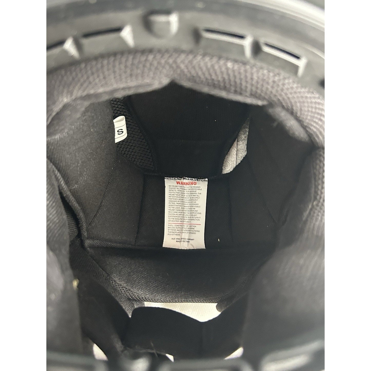 HJC CS-R2 Adult Small Full-Face Motorcycle Snowmobile Helmet Black HJ-09D New