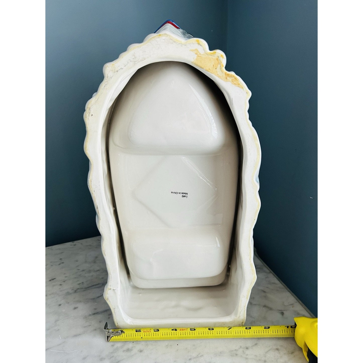 Platter Ceramic Boat Nautical Chip Dip Tray FWC Birthday Party Salsa Dip Beach