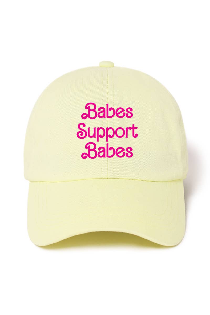 Baby Support Babes: Pale Yellow