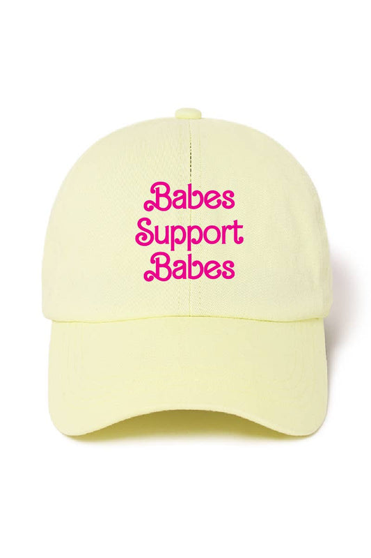 Baby Support Babes: Pale Yellow