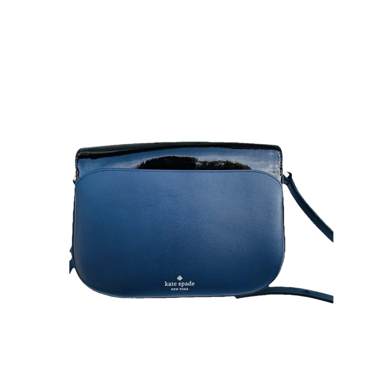 Kate Spade Owl Zibbi Nightcap Handbag Blue Black Crossbody Purse Novelty Hoot