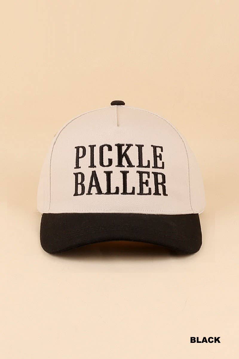 Pickle Baller Two Tone Snapback Hat: FLORAL / 1(ONE SIZE)