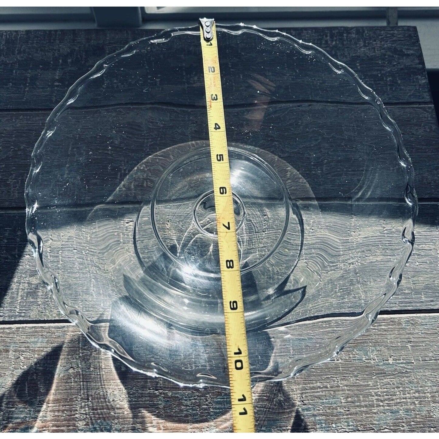 Vintage Fostoria Century Elegant Glass Bowl Footed Flared 10 3/4" Clear Compote