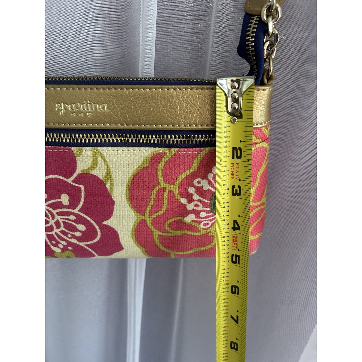 Spartina 449 Carson Cottage East West Hipster Purse Vacation Flowers Small Bag
