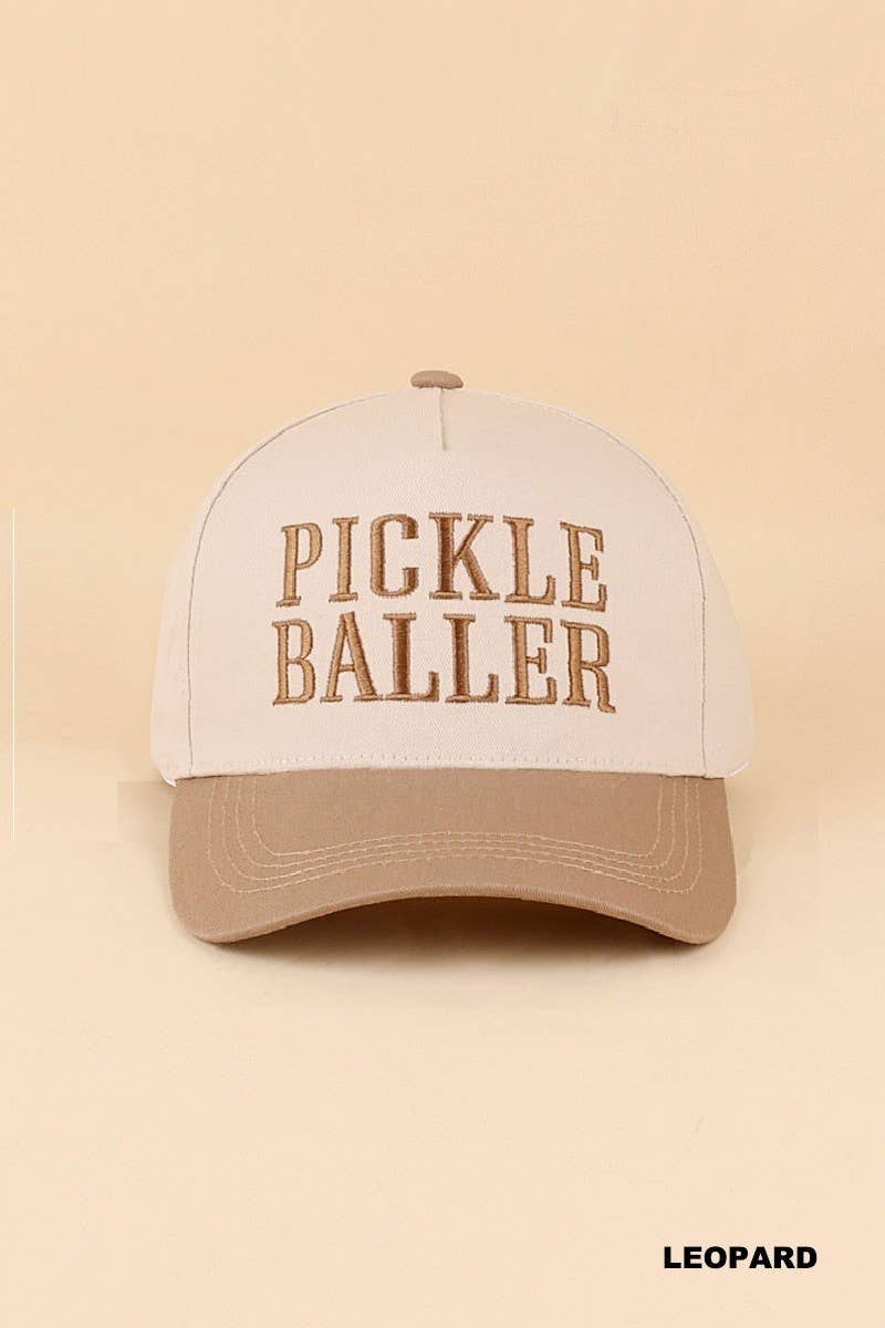 Pickle Baller Two Tone Snapback Hat: FLORAL / 1(ONE SIZE)