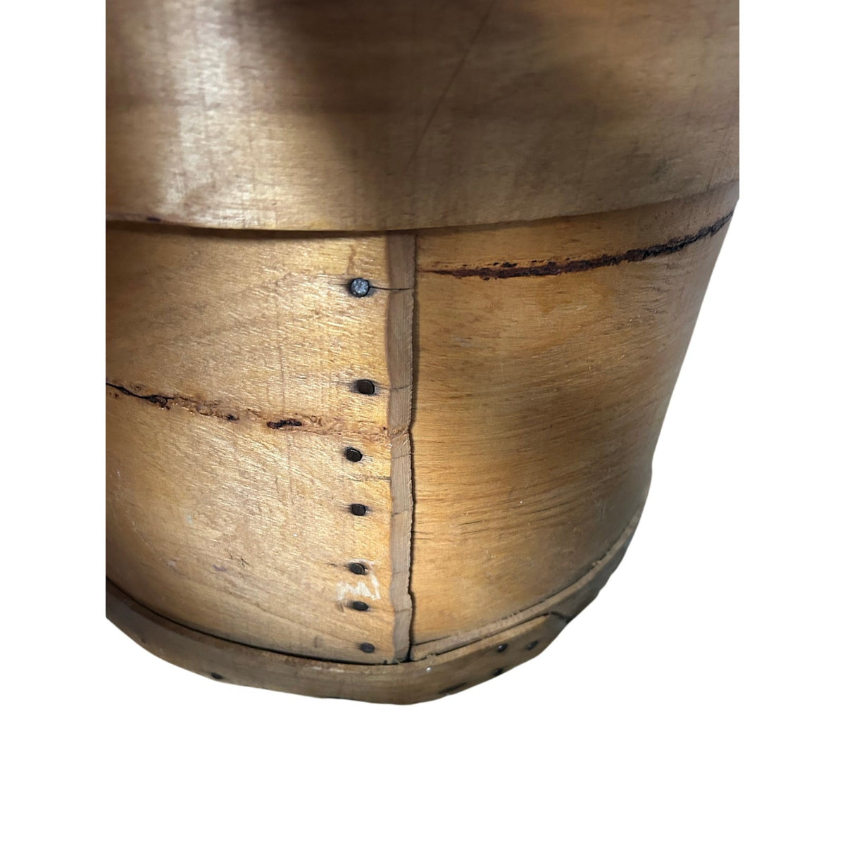 Cheese Box 18 x 20” Primitive Shaker Style Bentwood Commercial Size Large Firkin