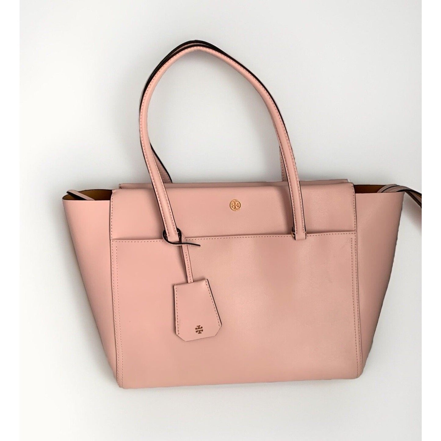 Tory Burch Blush Pink Parker Large Tote Bag Shoulder Purse Handbag New Condition