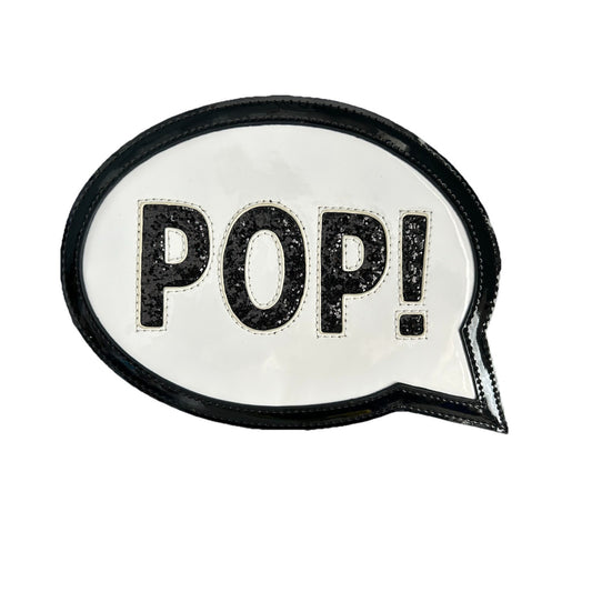 Kate Spade POP! Patent Leather Crossbody Pop Art Balloon Bubble Novelty Bag New